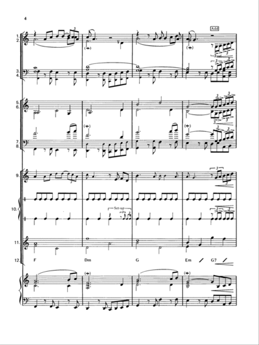 A Whiter Shade Of Pale A Whiter Shade Of Pale School and Community scores gallery preview page 4