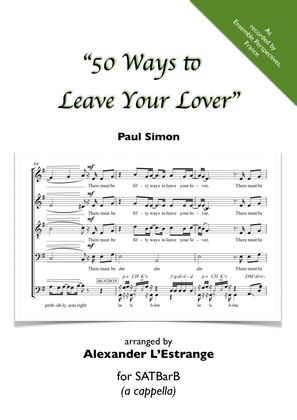 Book cover for Fifty Ways To Leave Your Lover