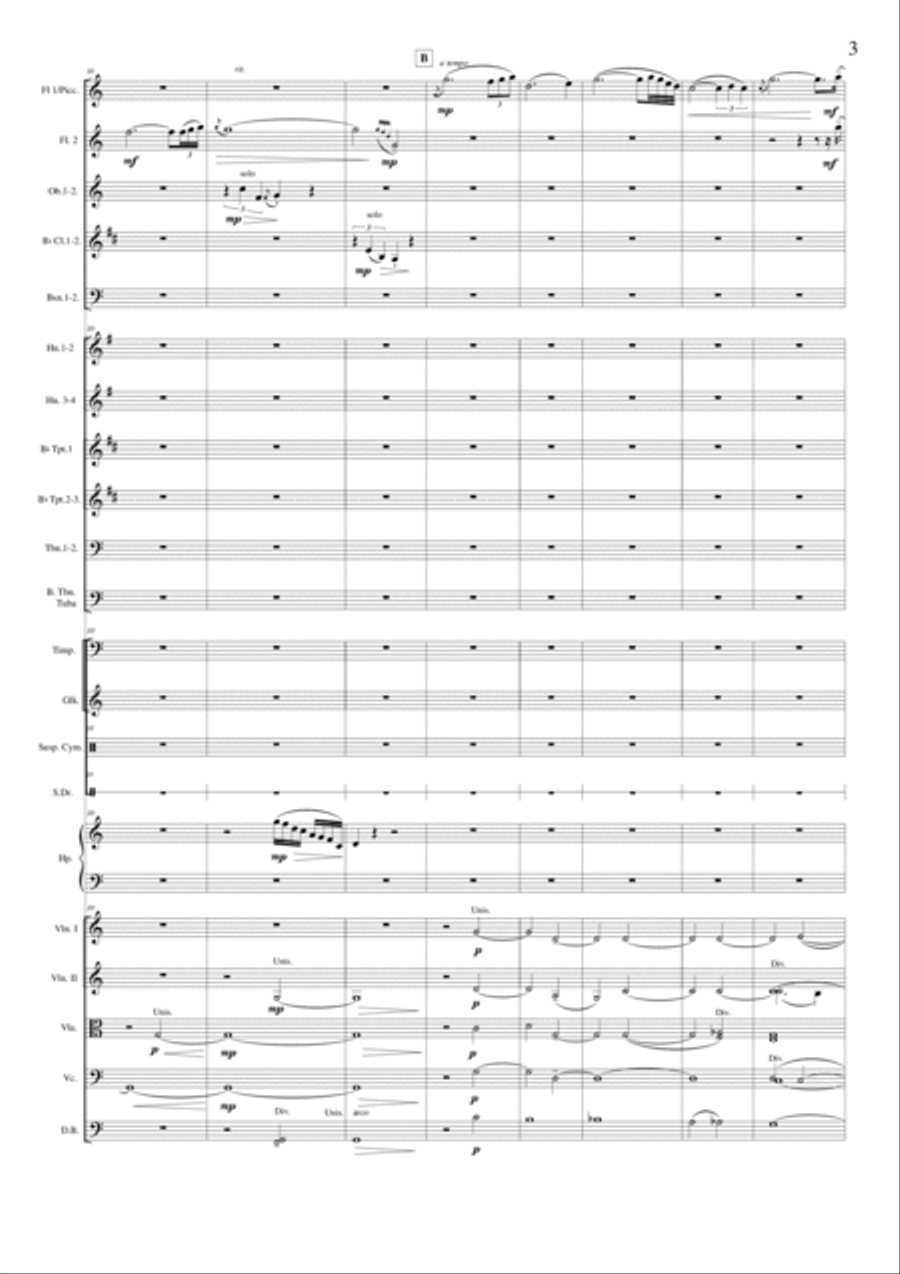Irish Prelude No.1 (Independence) Full Orchestra scores gallery preview page 3