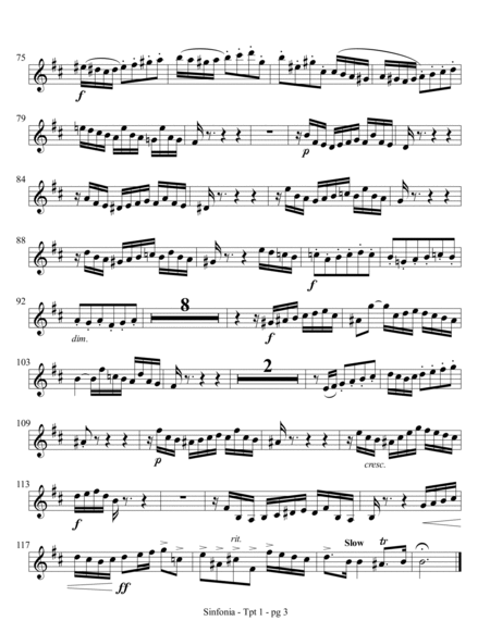 Partita from Sinfonia No. 2