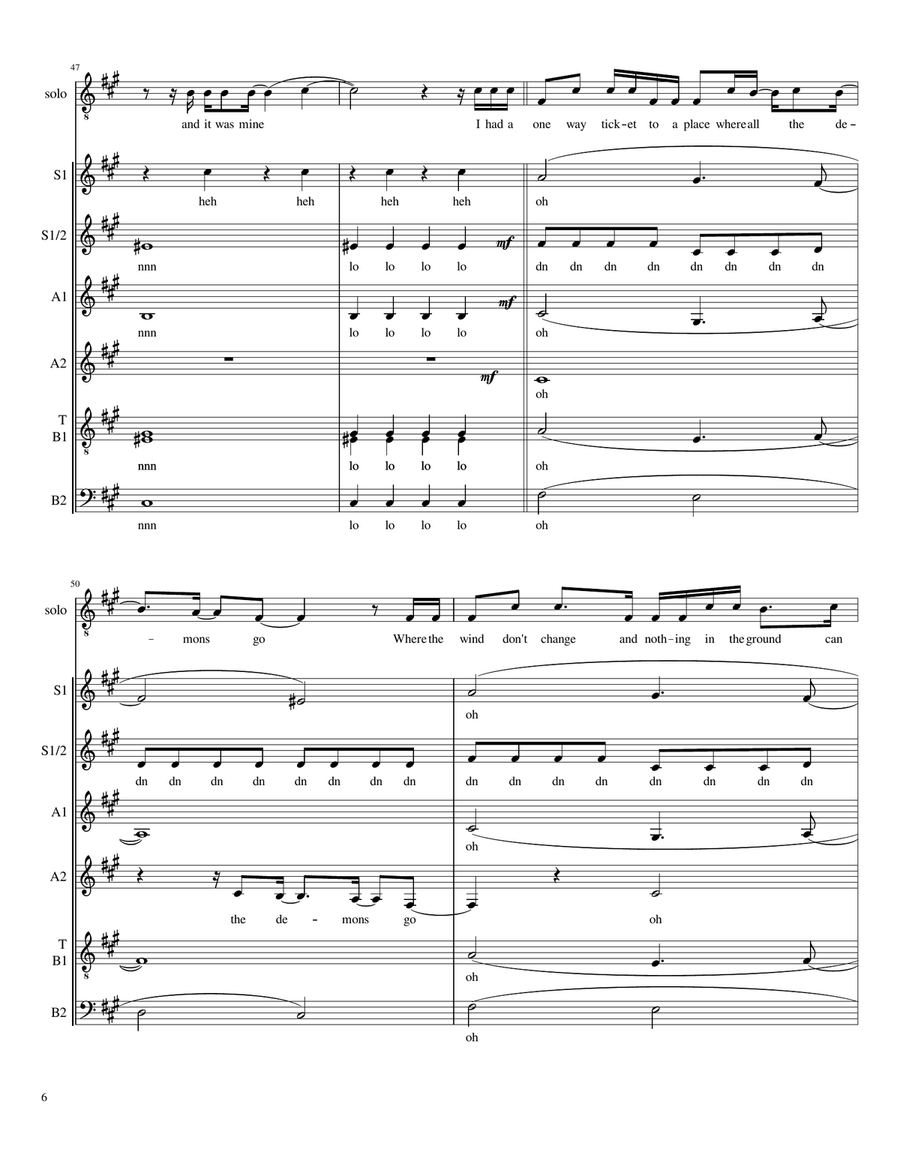 Alive Divisi scores gallery preview page 6