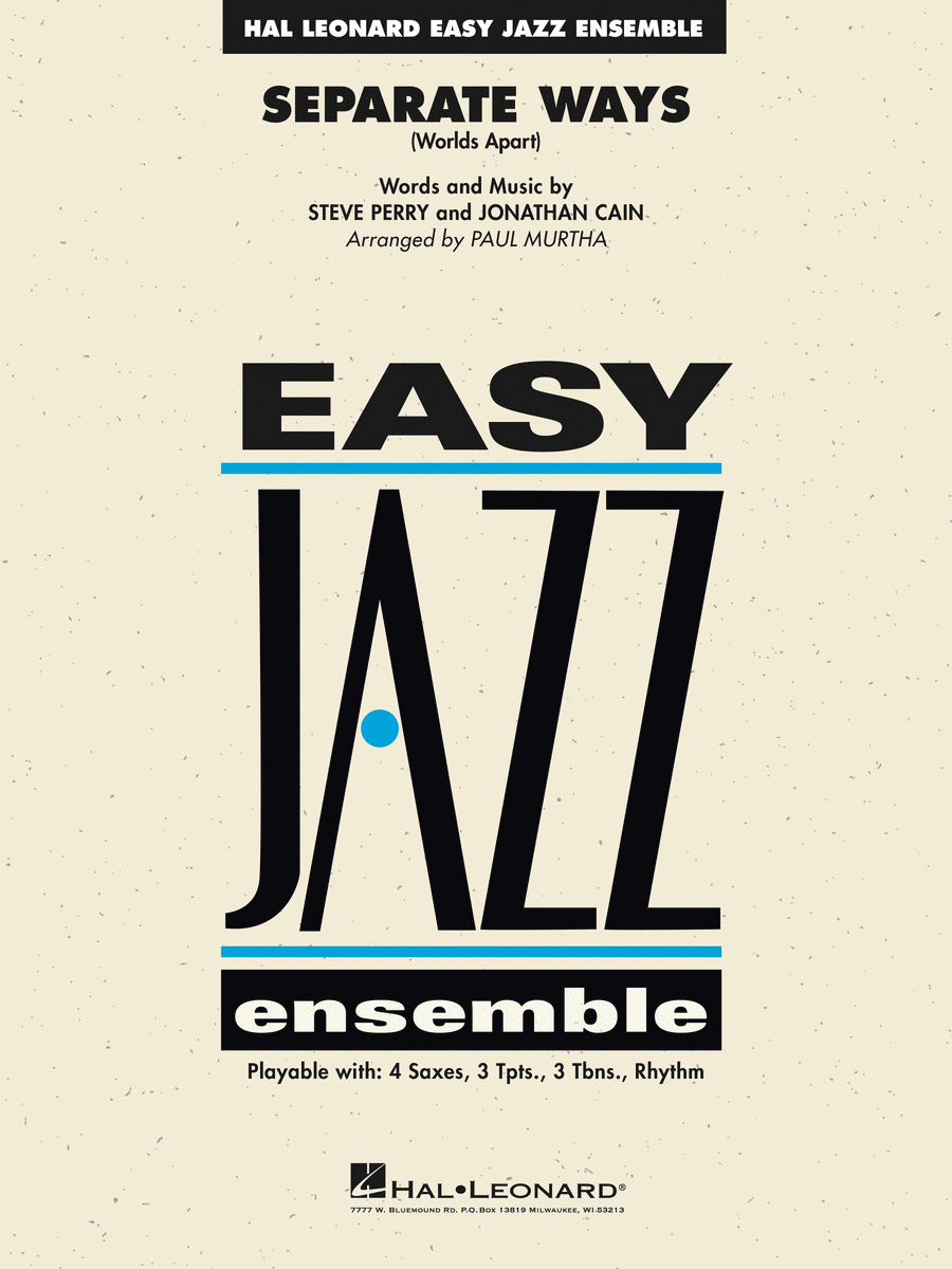 Separate Ways (Worlds Apart) Jazz Ensemble scores gallery preview page 1