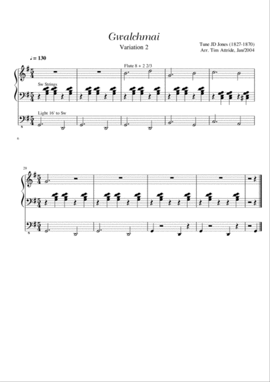 Four Variations on 