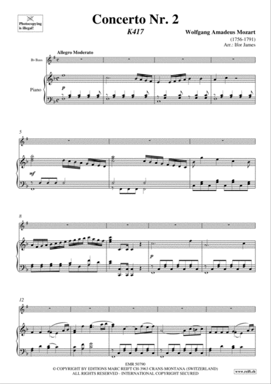 Concerto No. 2 Concerto No. 2 Voice Solo scores gallery preview page 4