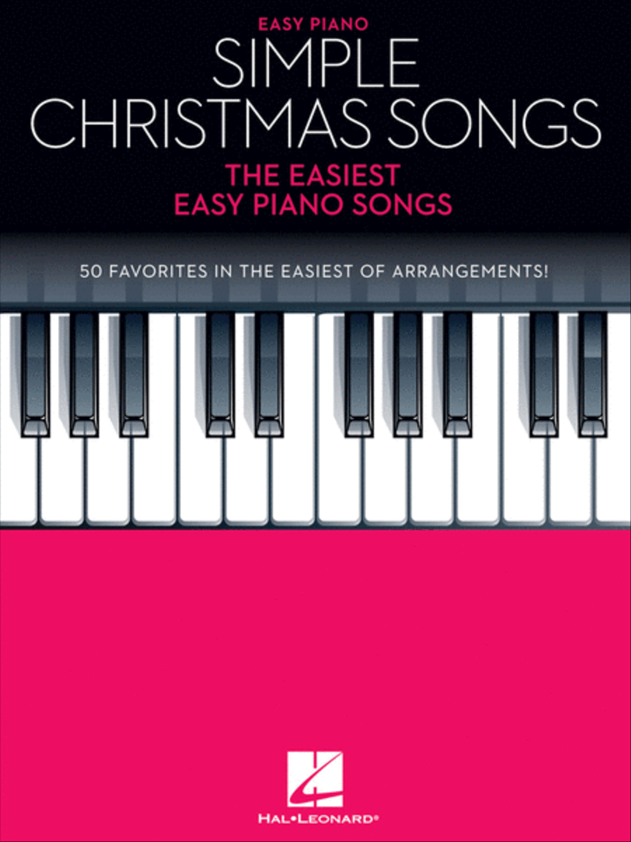 Simple Christmas Songs Easy Piano scores gallery preview page 1