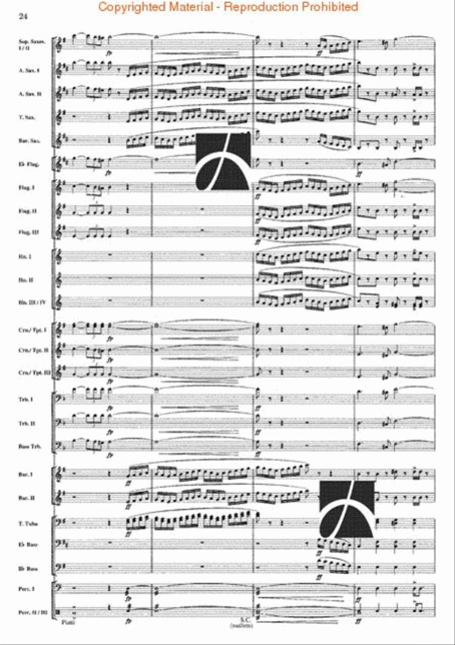 Firestorm Brass Band scores gallery preview page 24