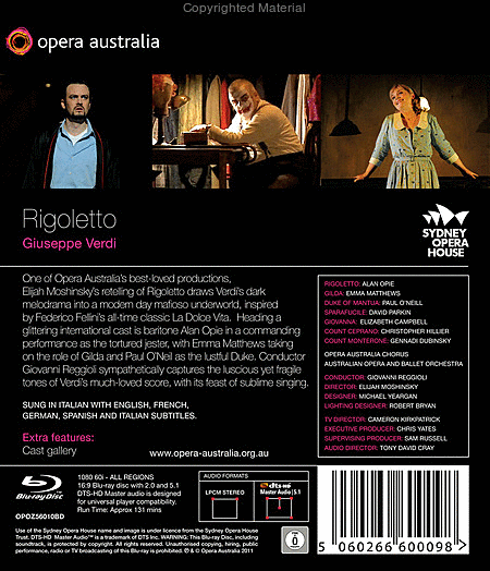 Rigoletto (Blu Ray)