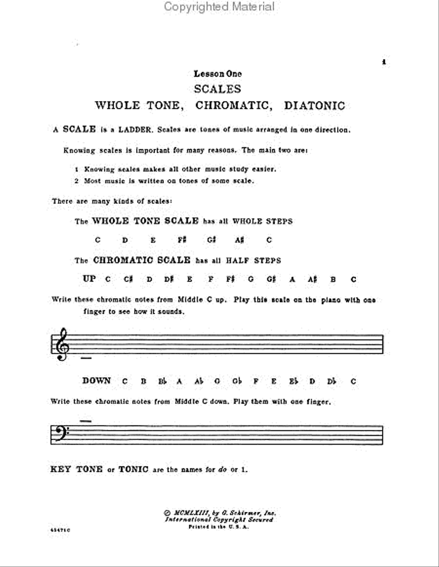 Theory for Piano Students – Book 2 Piano Method scores gallery preview page 2