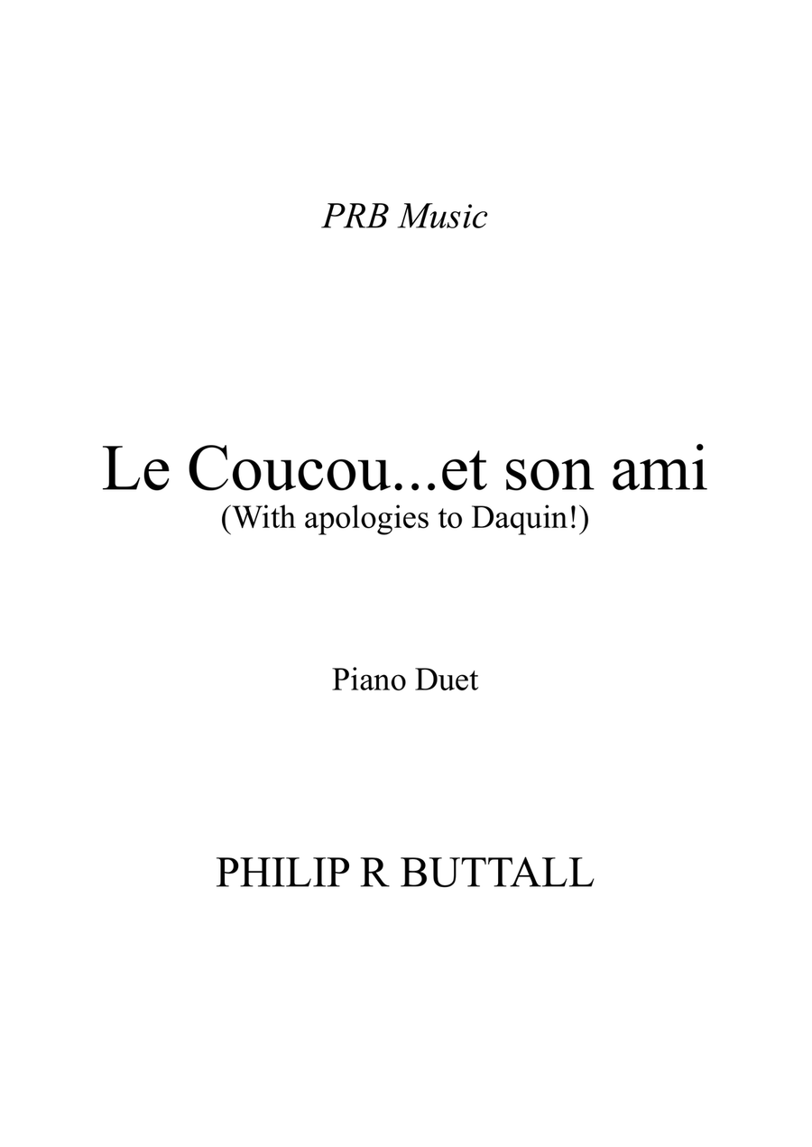 Le Coucou...et son ami (Piano Duet - Four Hands) Piano Duet scores gallery preview page 1
