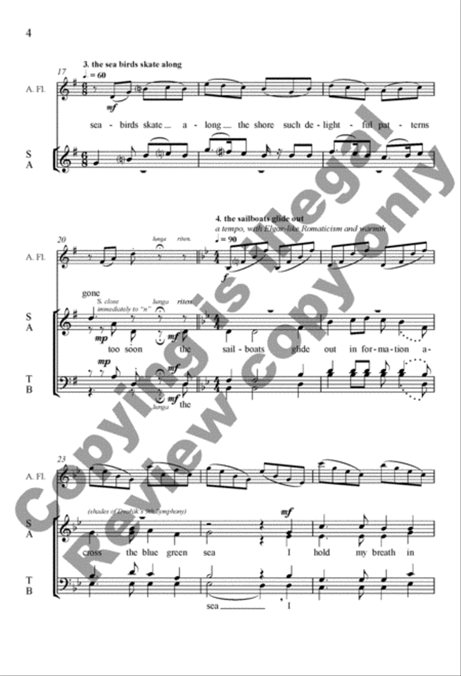 Seascapes Seascapes 4-Part scores gallery preview page 18