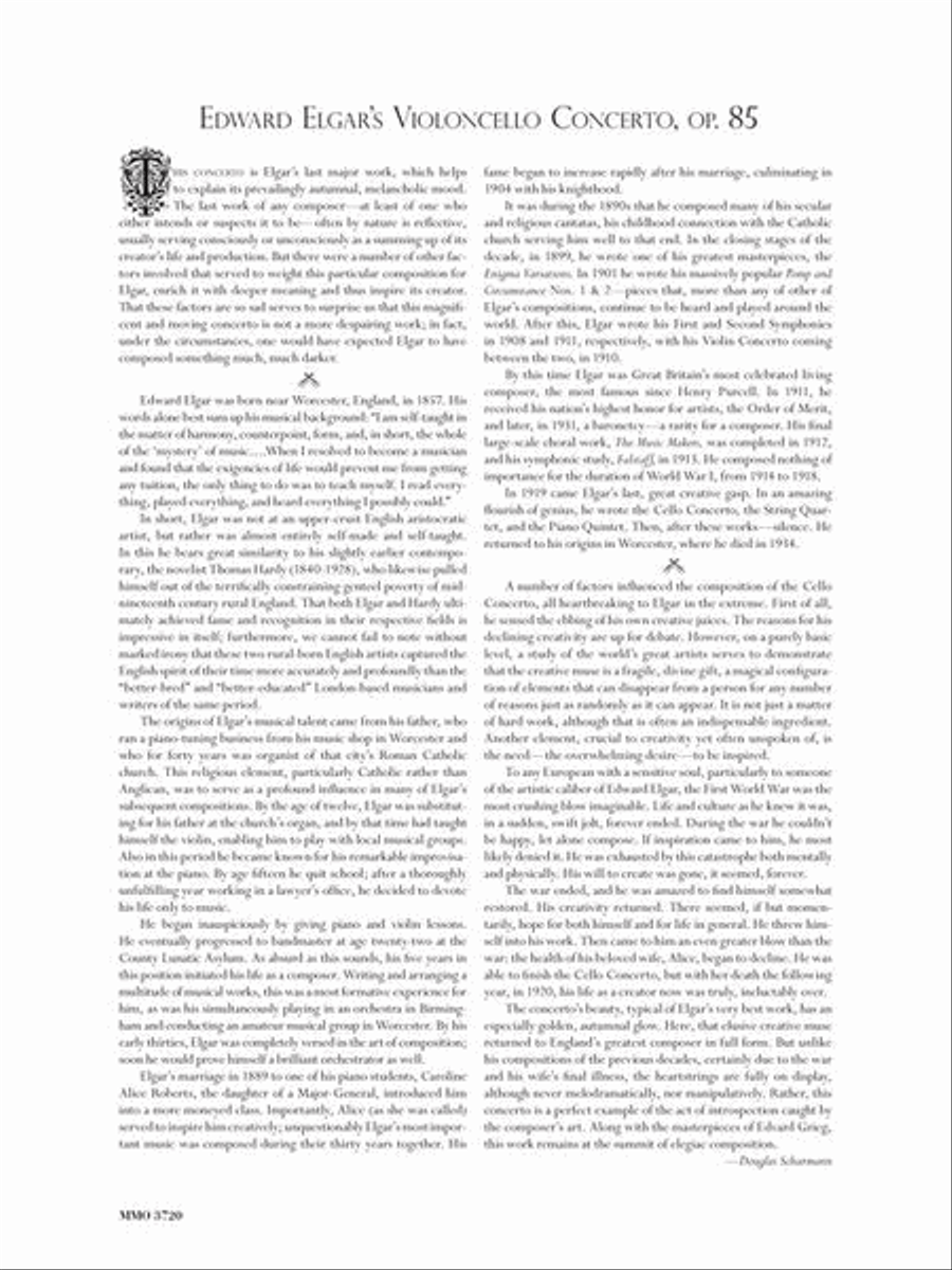 Elgar – Violoncello Concerto in E Minor, Op. 85 Cello Solo scores gallery preview page 3