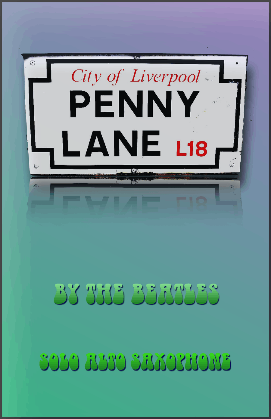 Penny Lane Alto Saxophone scores gallery preview page 1