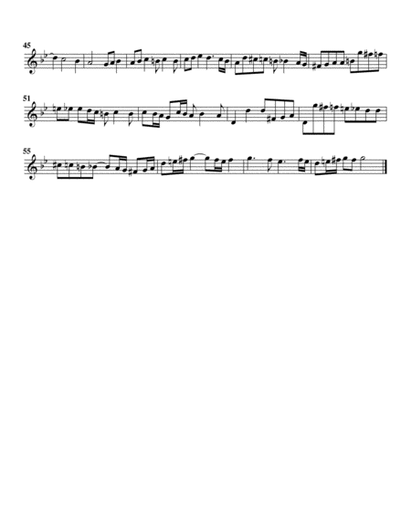 Sonata K.58 (fugue) (arrangement for 4 recorders)