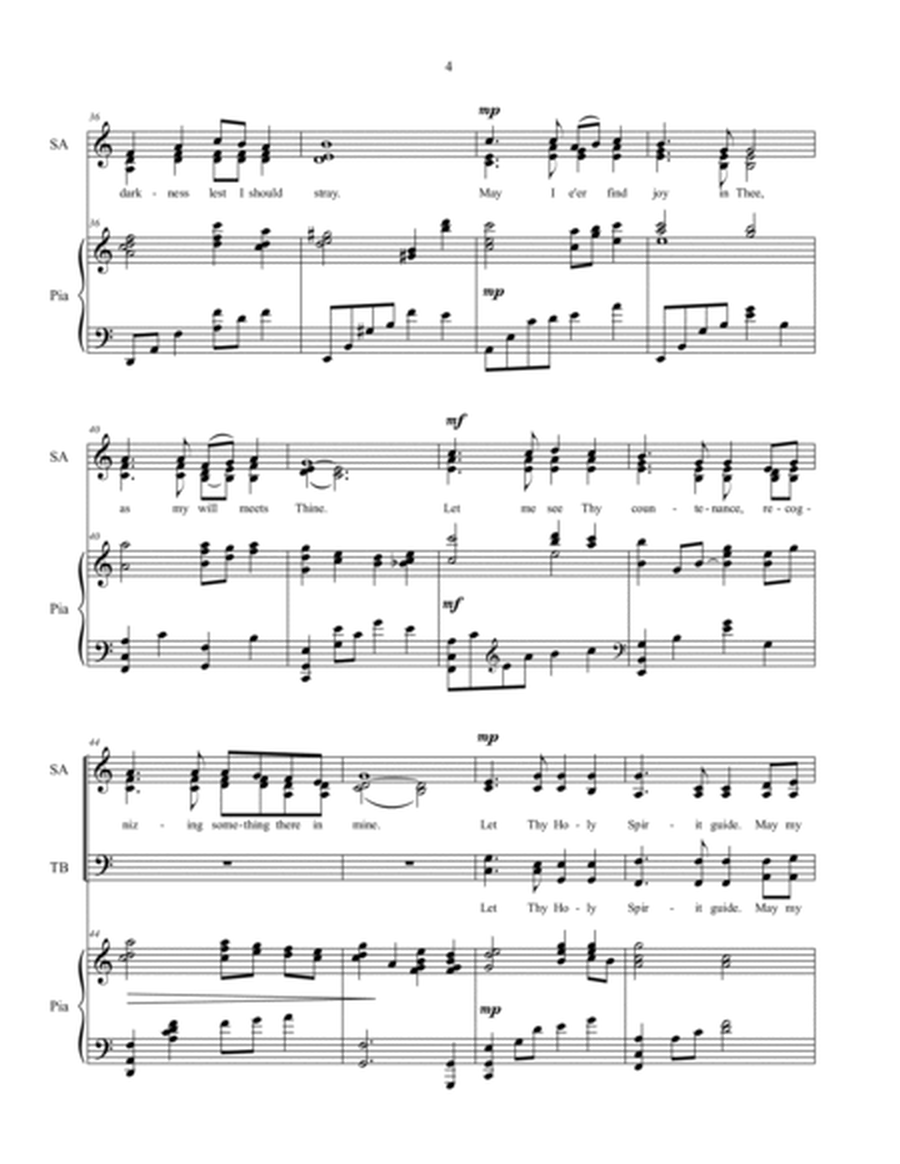 Let Thy Holy Spirit Guide, sacred music for SATB choir, 2023 image number null
