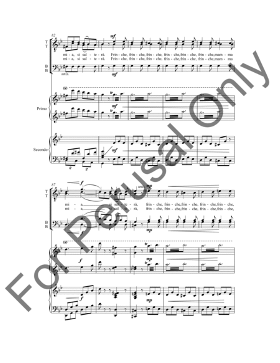 La Danza La Danza TTBB scores gallery preview page 8