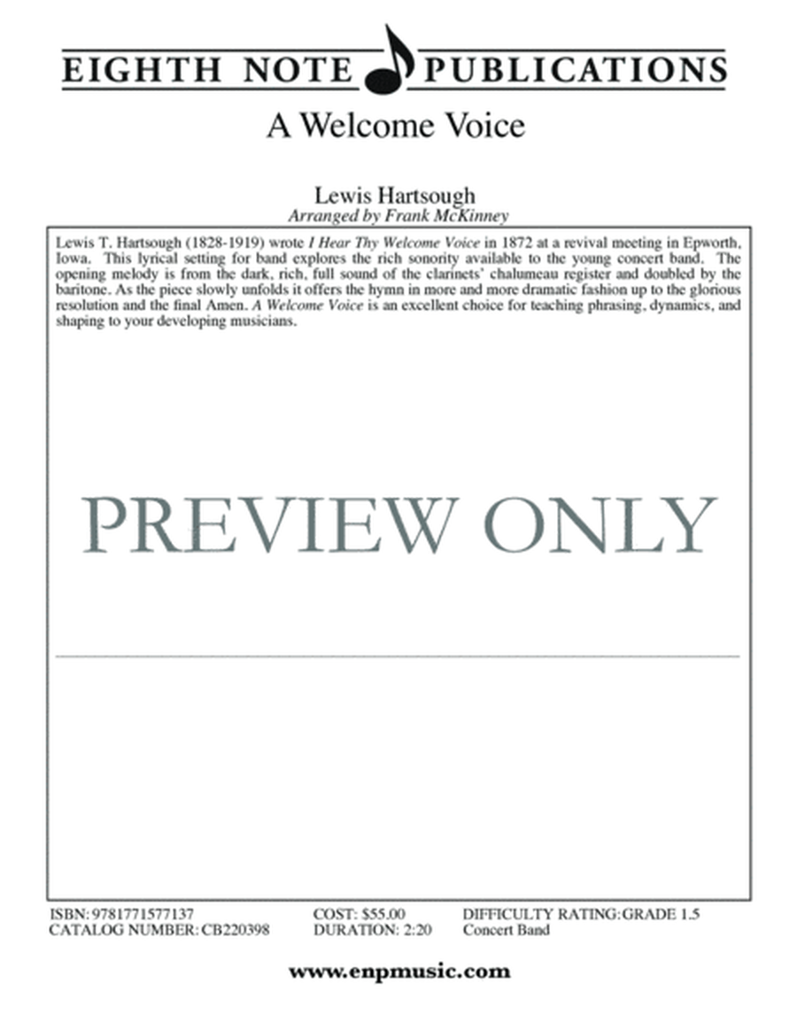 A Welcome Voice image number null