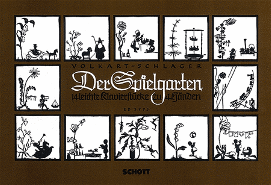 Der Spielgarten Der Spielgarten 1 Piano, 4-Hands scores gallery preview page 1