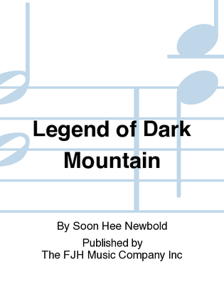 Book cover for Legend of Dark Mountain