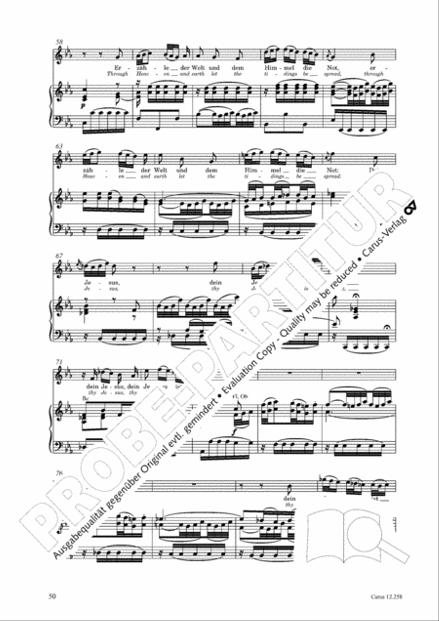 Johann Sebastian Bachs Johannes-Passion fur Kinder und Jugendliche STB scores gallery preview page 51