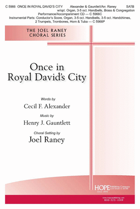 Book cover for Once in Royal David's City