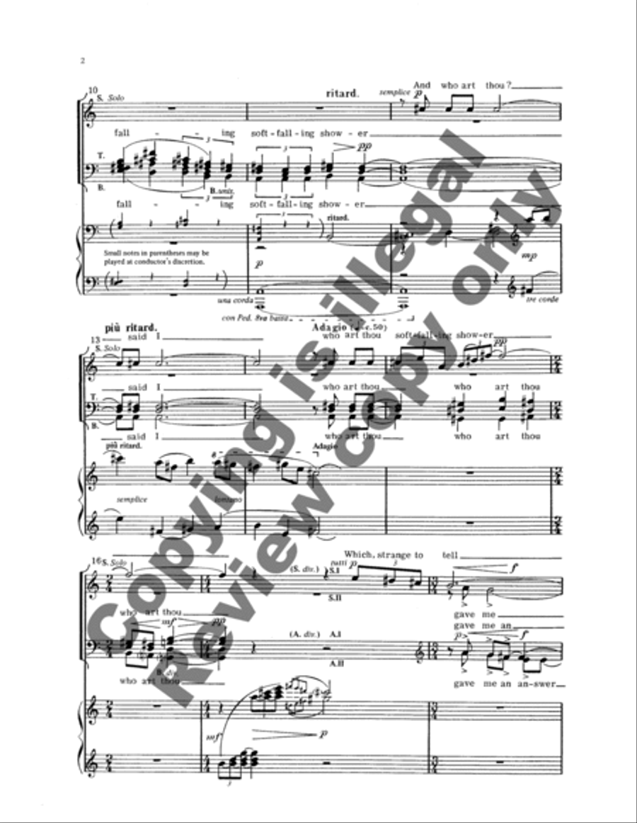 A Whitman Madrigal 4-Part scores gallery preview page 9