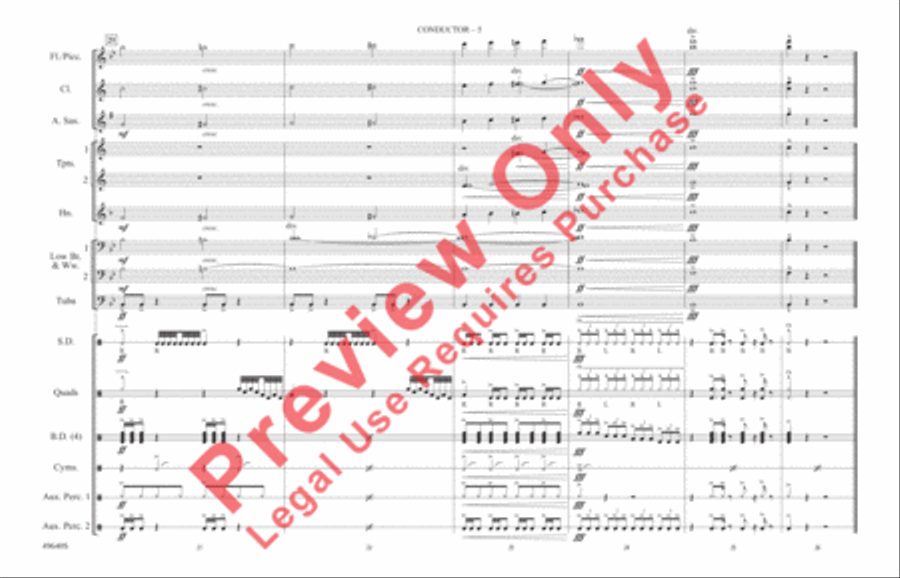 Legendz Legendz Marching Band scores gallery preview page 6