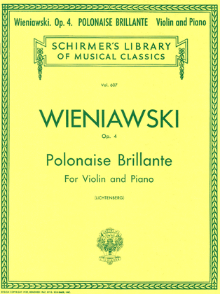 Book cover for Polonaise Brillante, Op. 4