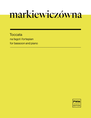 Book cover for Toccata For Bassoon and Piano