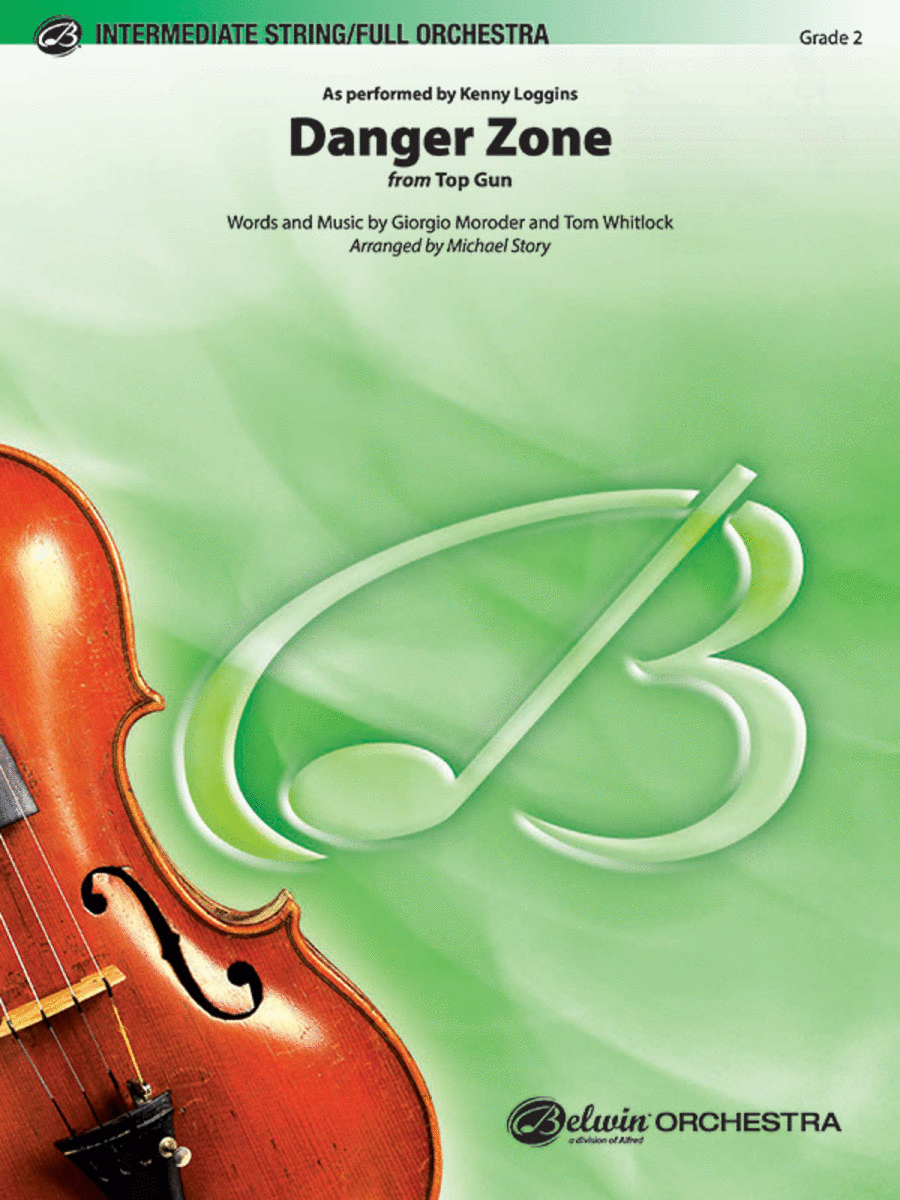 Danger Zone from Top Gun Danger Zone from Top Gun Full Orchestra scores gallery preview page 1