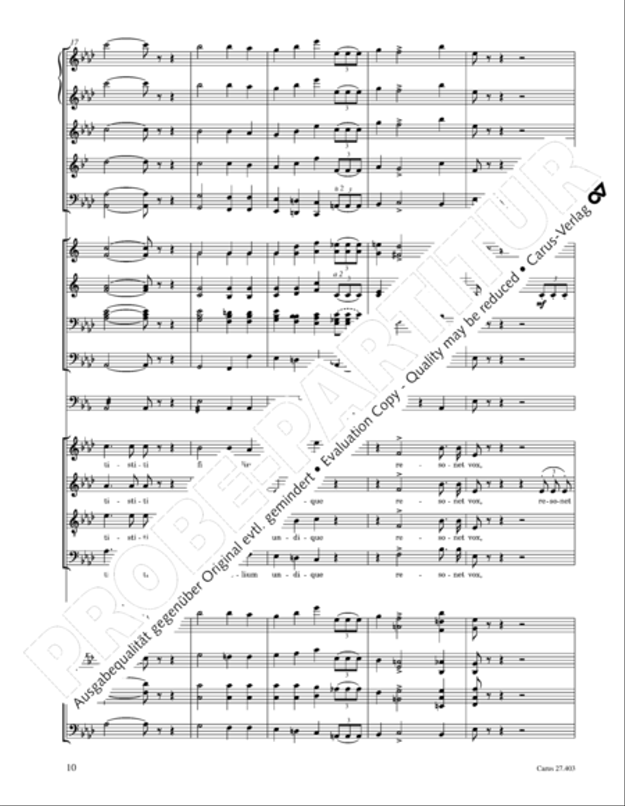 Mottetto per San Paolino Mottetto per San Paolino 4-Part scores gallery preview page 11