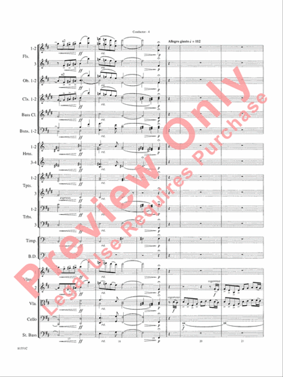 Toccata Full Orchestra scores gallery preview page 7