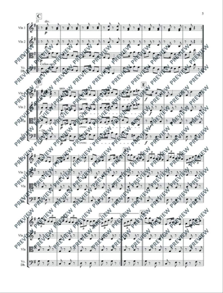 Start Point String Quartet scores gallery preview page 6