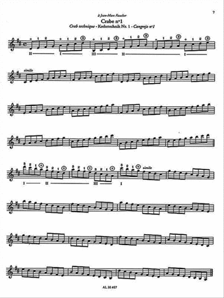 Nouvelle Technique De La Contrebasse (livre Avec Dvd Al30608) Volume 4 (texte Double Bass scores gallery preview page 3
