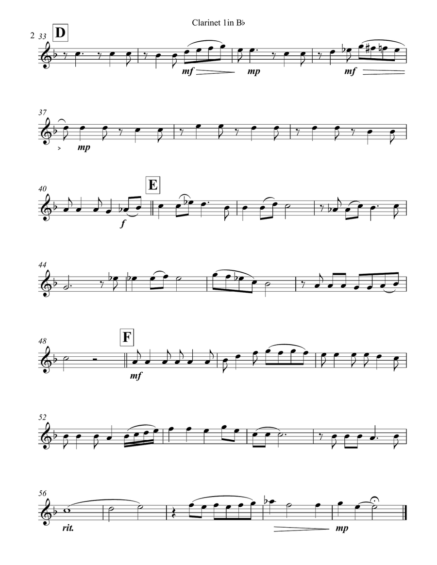 Merry Christmas, Darling Woodwind Ensemble scores gallery preview page 6