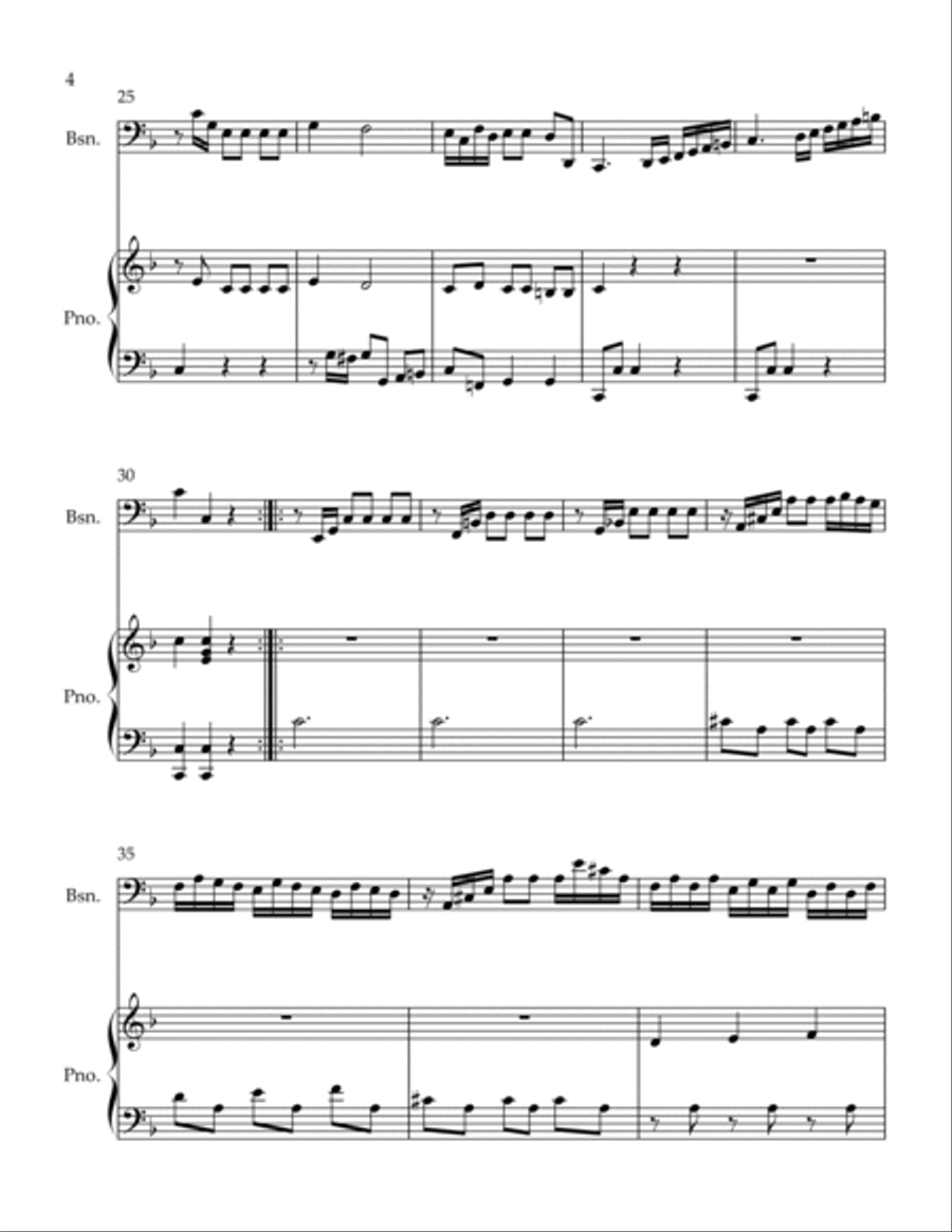Con Spirito Bassoon scores gallery preview page 4