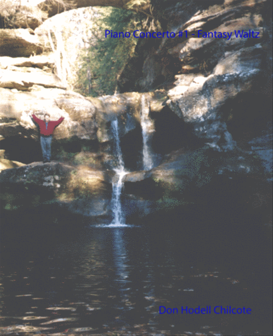 Book cover for Piano Concerto #1 - Fantasy Waltz