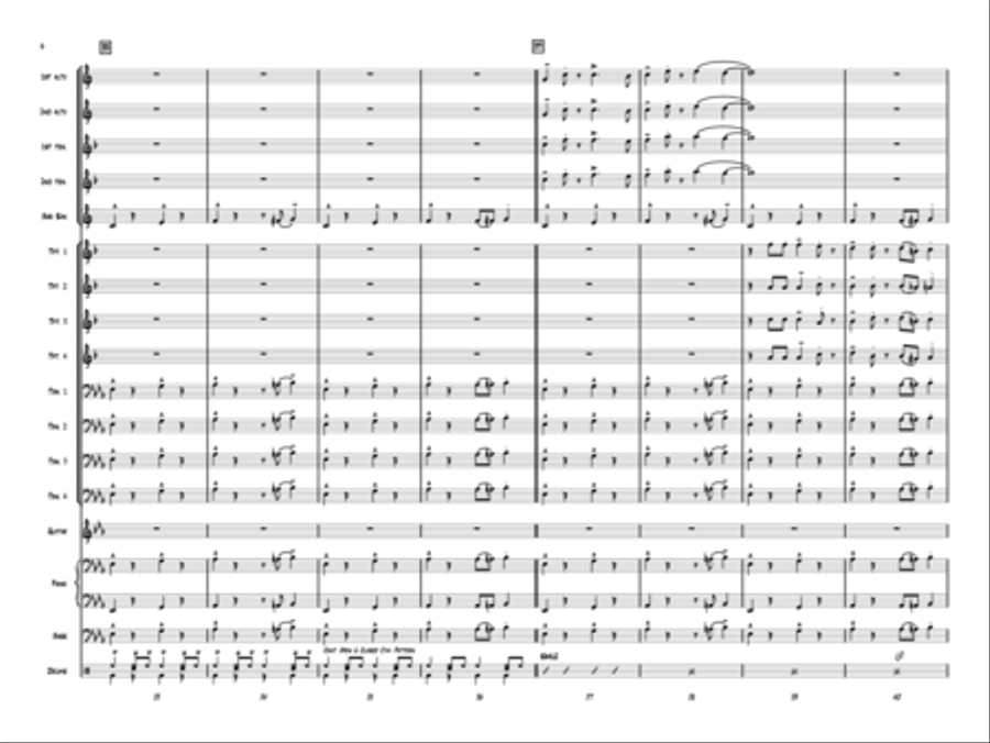 Hark The Herald Angels Swing! Jazz Ensemble scores gallery preview page 6