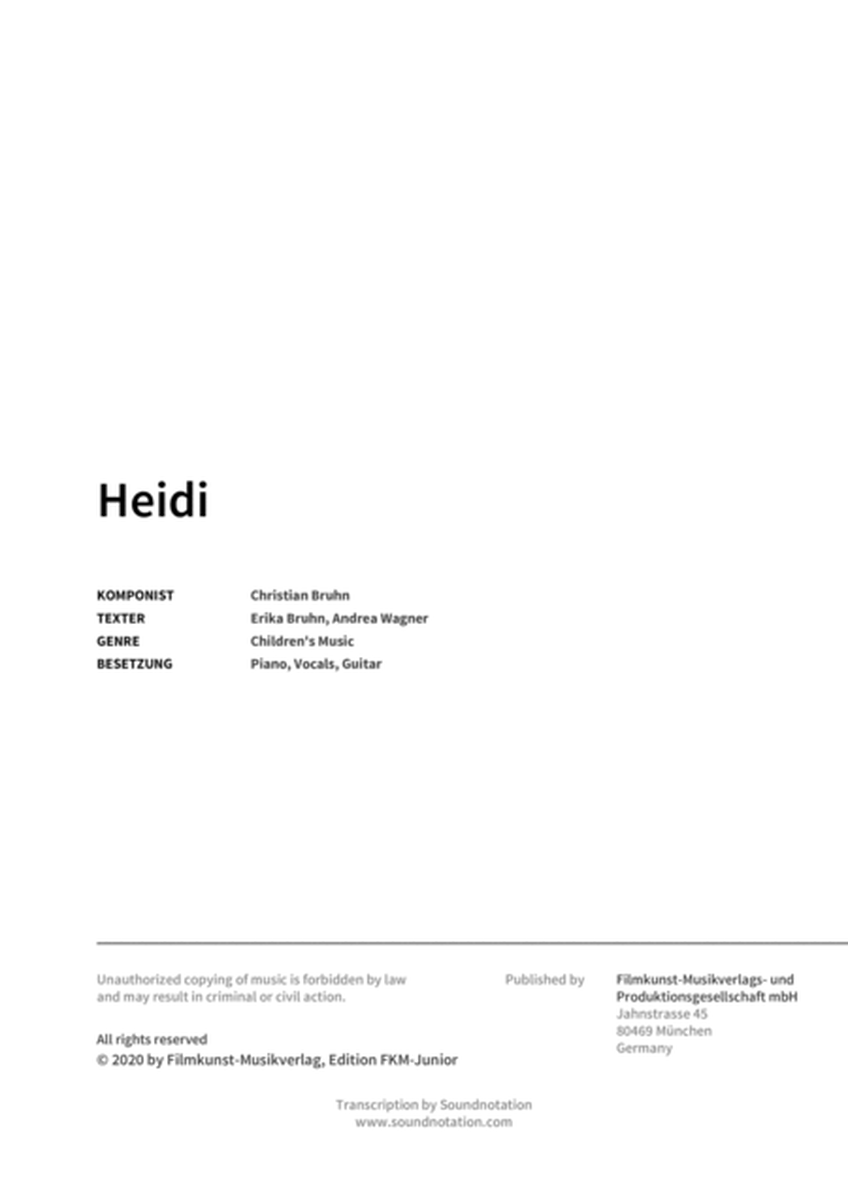 Heidi image number null