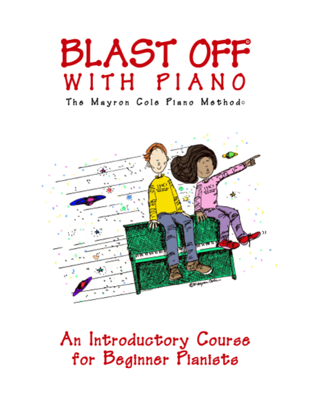 TEXTBOOK: Blast Off With Piano (for ages 7 - 10) image number null