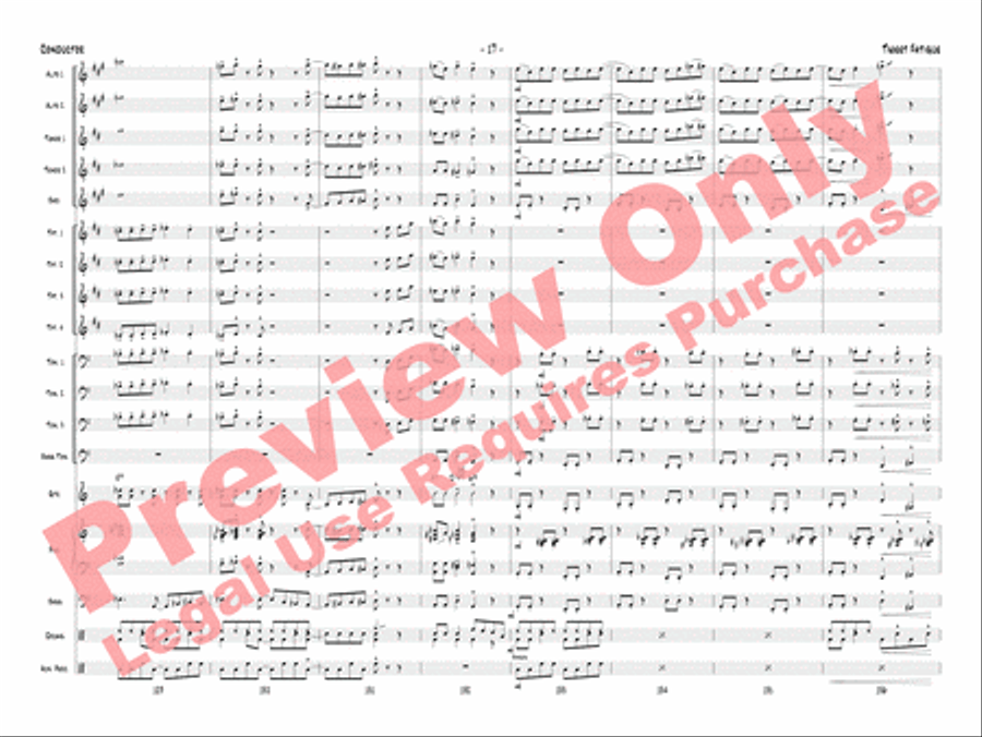 Tweet Fatigue Tweet Fatigue Jazz Ensemble scores gallery preview page 40