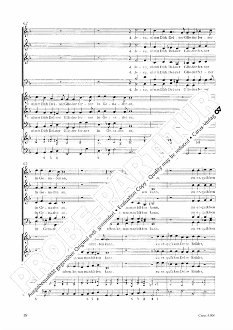 Ten motets Choir scores gallery preview page 20
