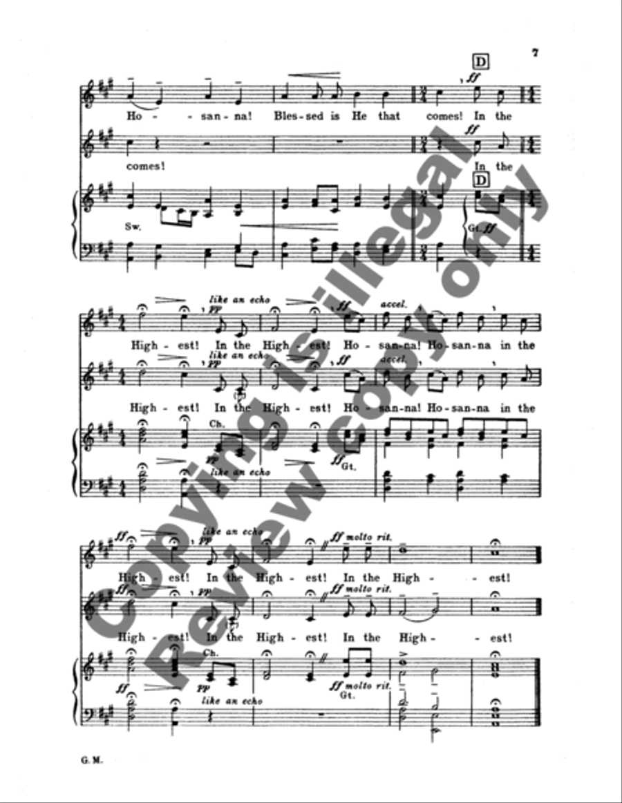 Ancient Moravian Christmas Carol 2-Part scores gallery preview page 8