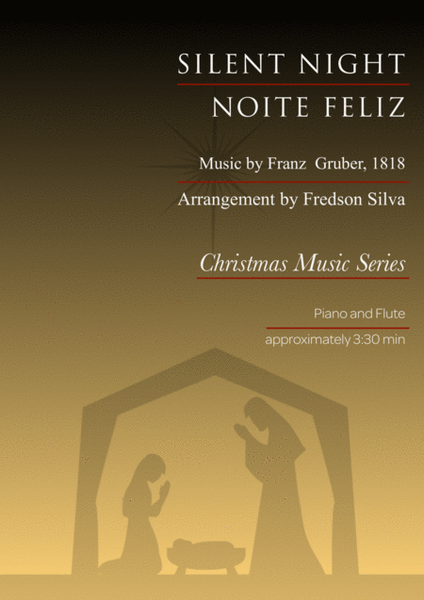 Silent Night for Piano and Flute image number null