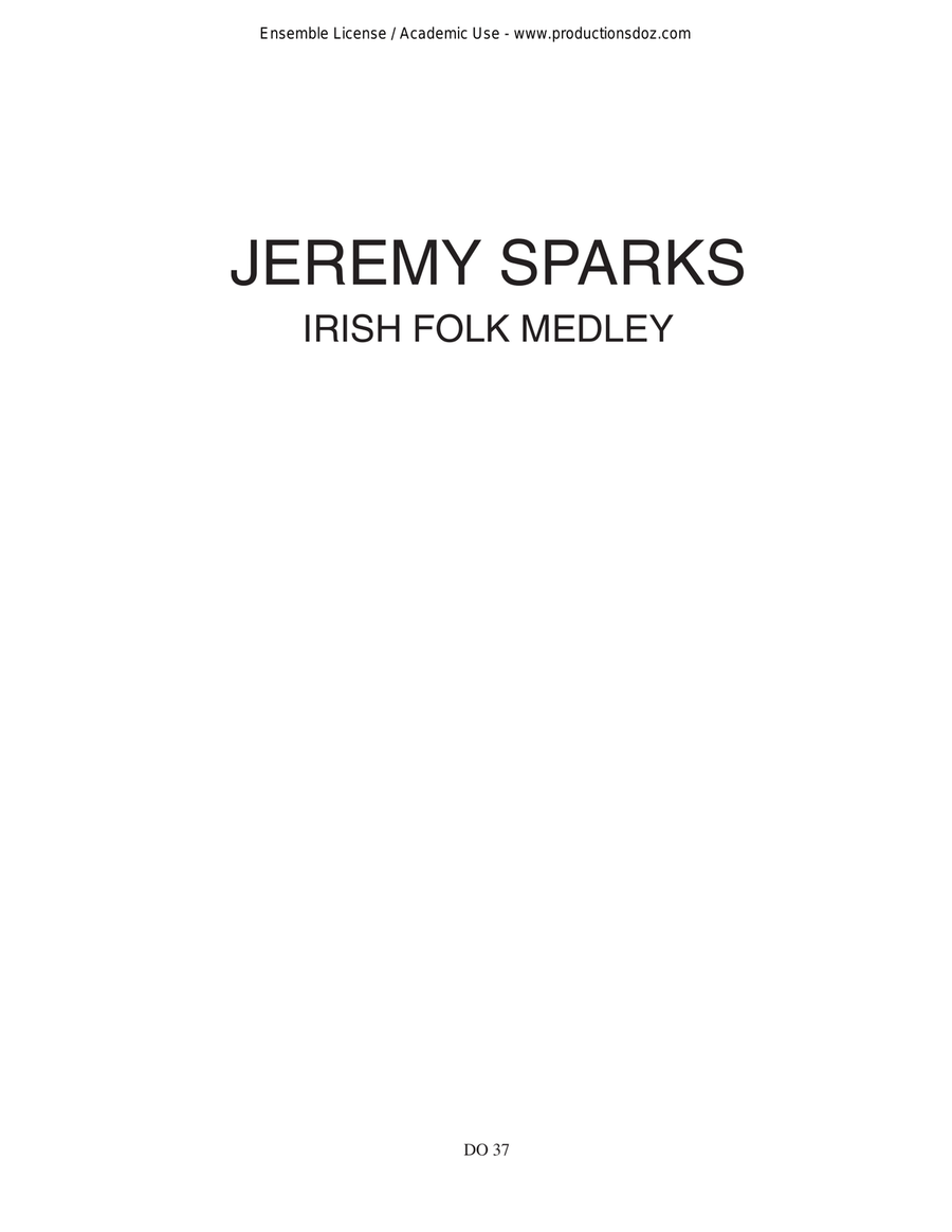 Irish Folk Medley