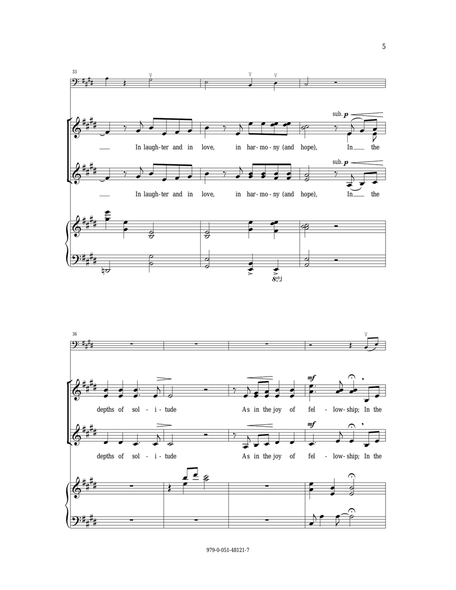 Heaven Unfolding Heaven Unfolding 2-Part scores gallery preview page 5