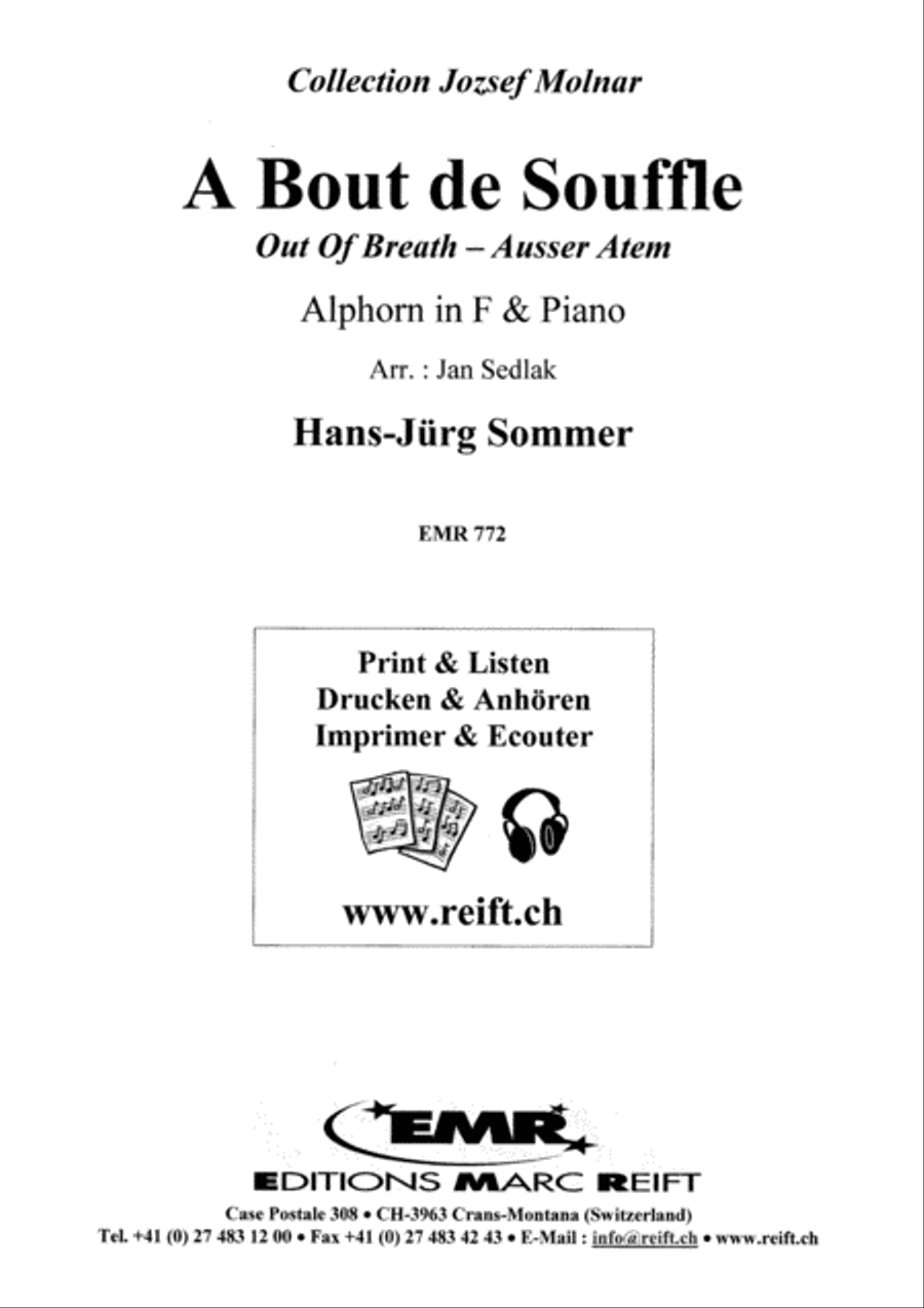 A Bout de Souffle Piano Accompaniment scores gallery preview page 2