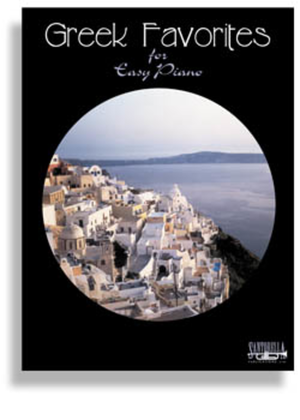 Book cover for Greek Favorites for Easy Piano with Lyrics