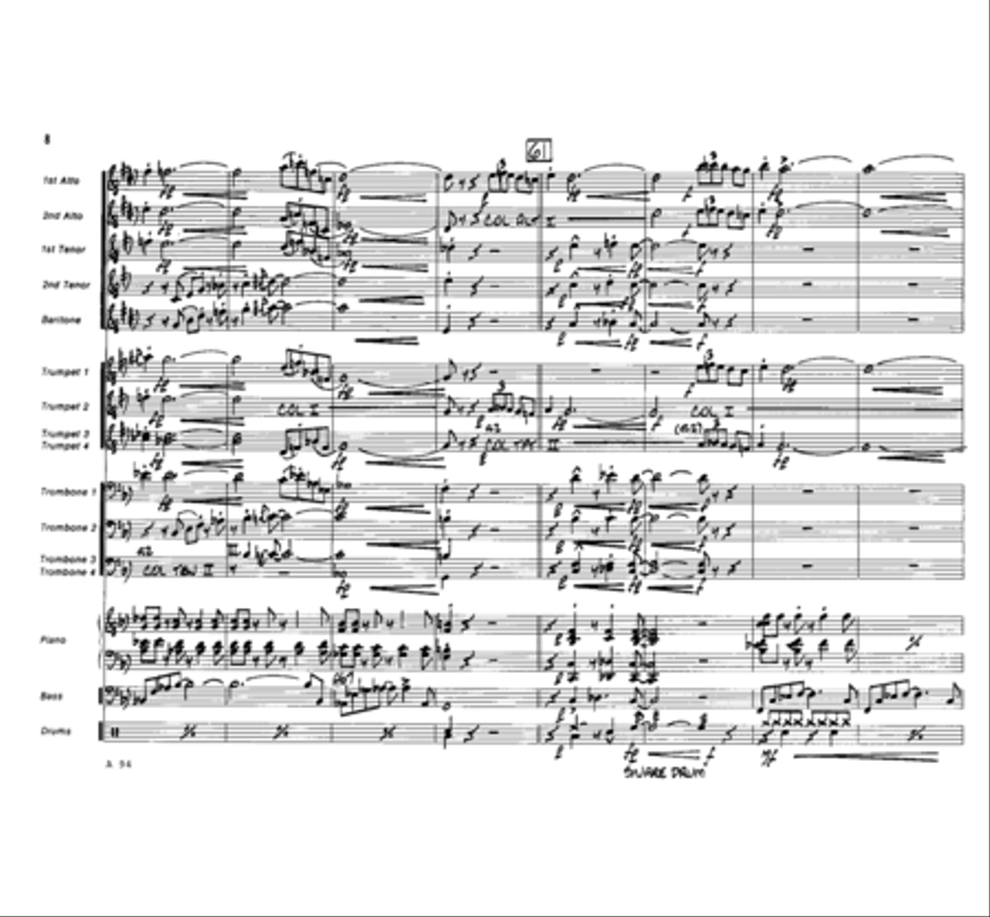 Storm Warning Storm Warning Jazz Ensemble scores gallery preview page 9