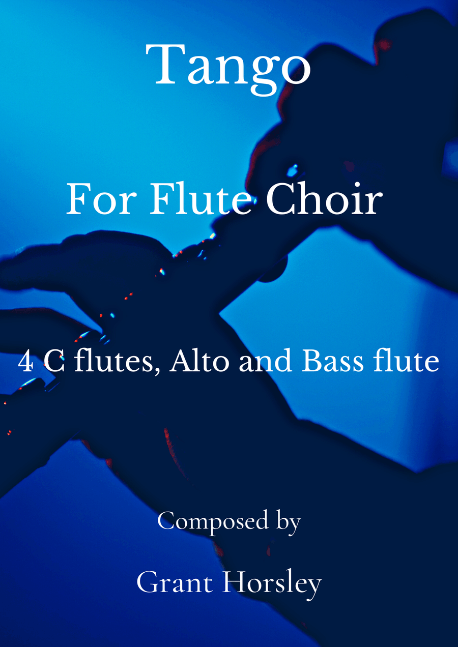 Tango for Flute Choir- Intermediate Flute Choir scores gallery preview page 1