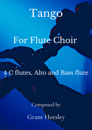 Book cover for "Tango" for Flute Choir- Intermediate